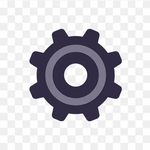 Gear symbol free transparent png